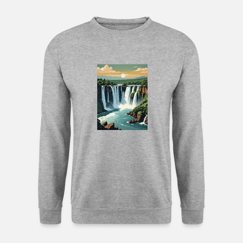 70A2C5AF 9BAB 4644 9A66 C6FEDE7EF56D - Sweat-shirt Unisexe - gris chiné