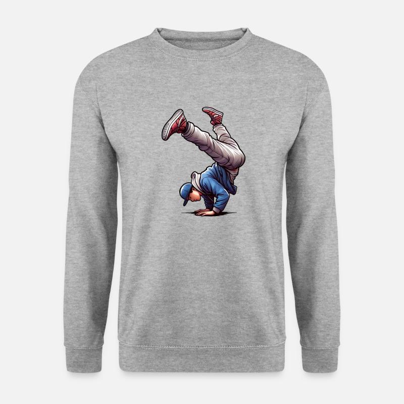 Breakdance Dance Style - Unisex Sweatshirt - salt & pepper