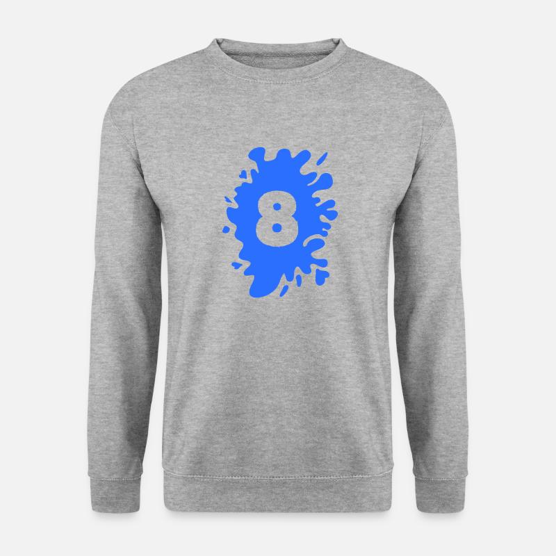 Blobs 8 - Unisex Sweatshirt - salt & pepper