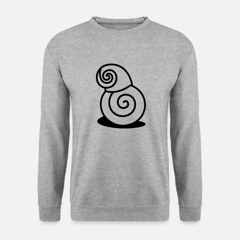 Snail - Unisex Sweatshirt - salt & pepper