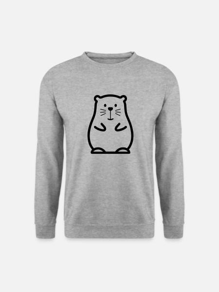 Castor - Sweat-shirt Unisexe - gris chiné