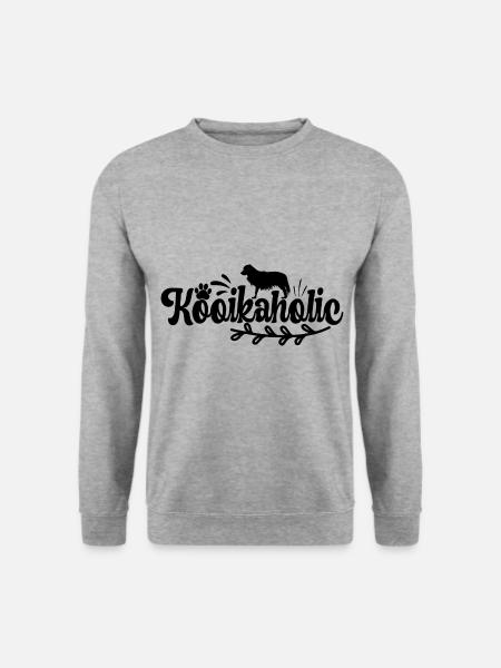 Kooikerhondje Kooiker Dog Kooikaholic - Genser unisex - gråhvit melert