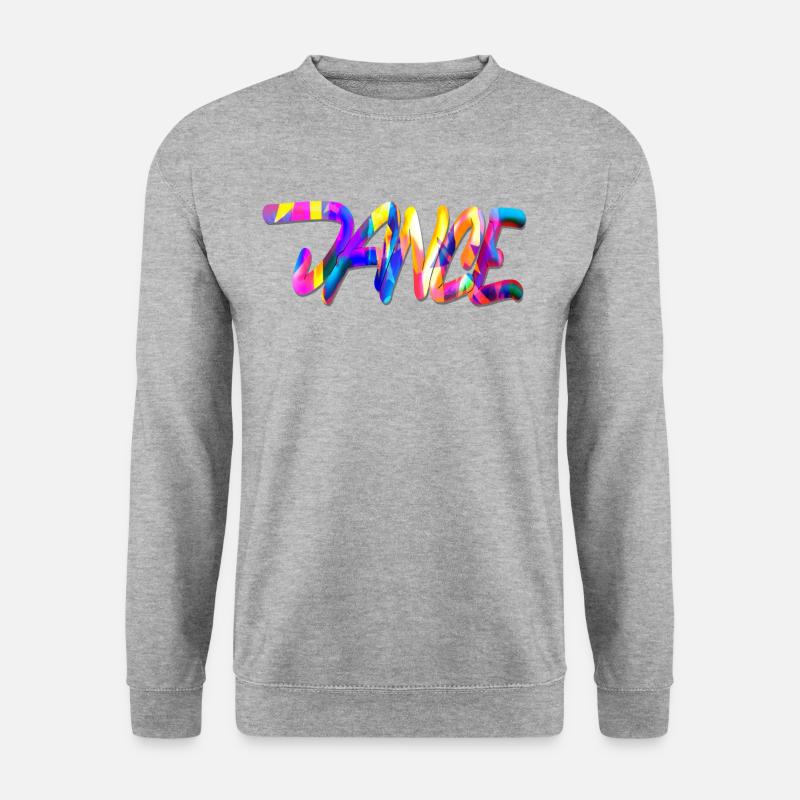 Dance tanzen - Unisex Pullover - Weißgrau meliert
