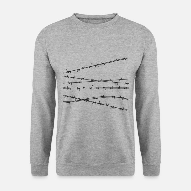 Barbed wire - Unisex Sweatshirt - salt & pepper