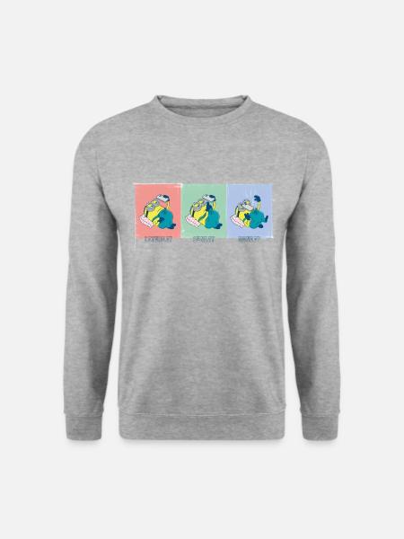 Minions Dave Saturday Sunday Monday Meme - Unisex Sweatshirt - salt & pepper