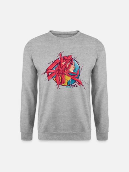 Lia - Unisex Sweatshirt - salt & pepper