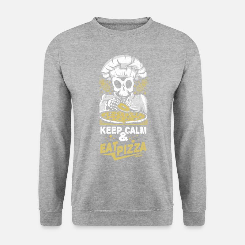 Keep Calm & Eat Pizza - Unisex Sweatshirt - salt & pepper
