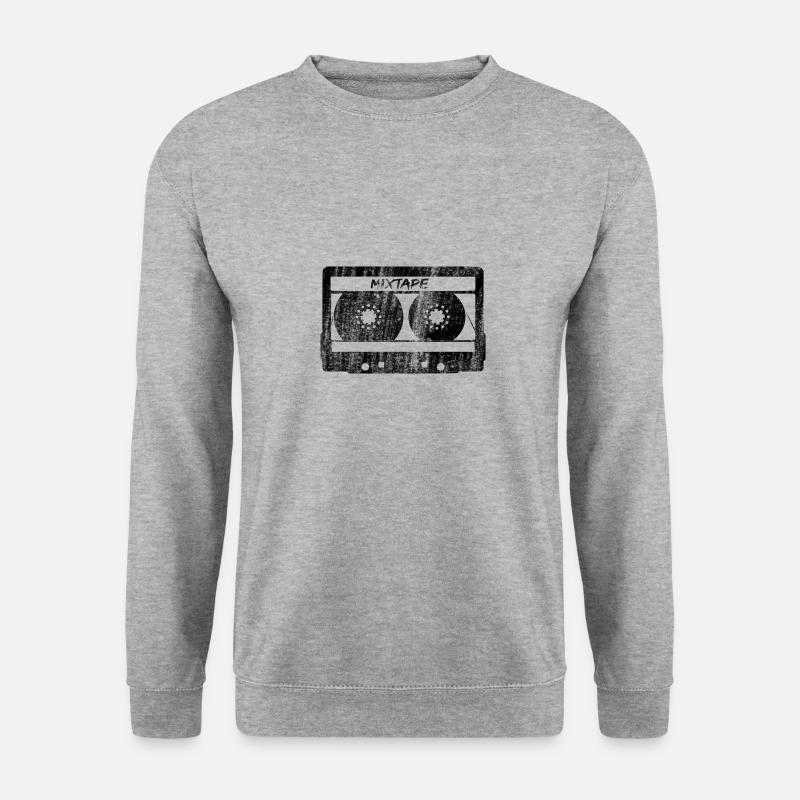 mixtape - Unisex Pullover - Weißgrau meliert