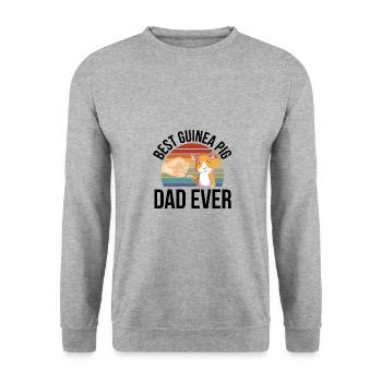 Cobaye - Sweat-shirt Unisexe - gris chiné - Devant - Alina (178cm) & Michal (187cm)