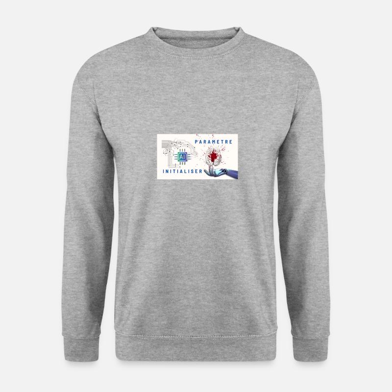 Paramêtre - Sweat-shirt Unisexe - gris chiné