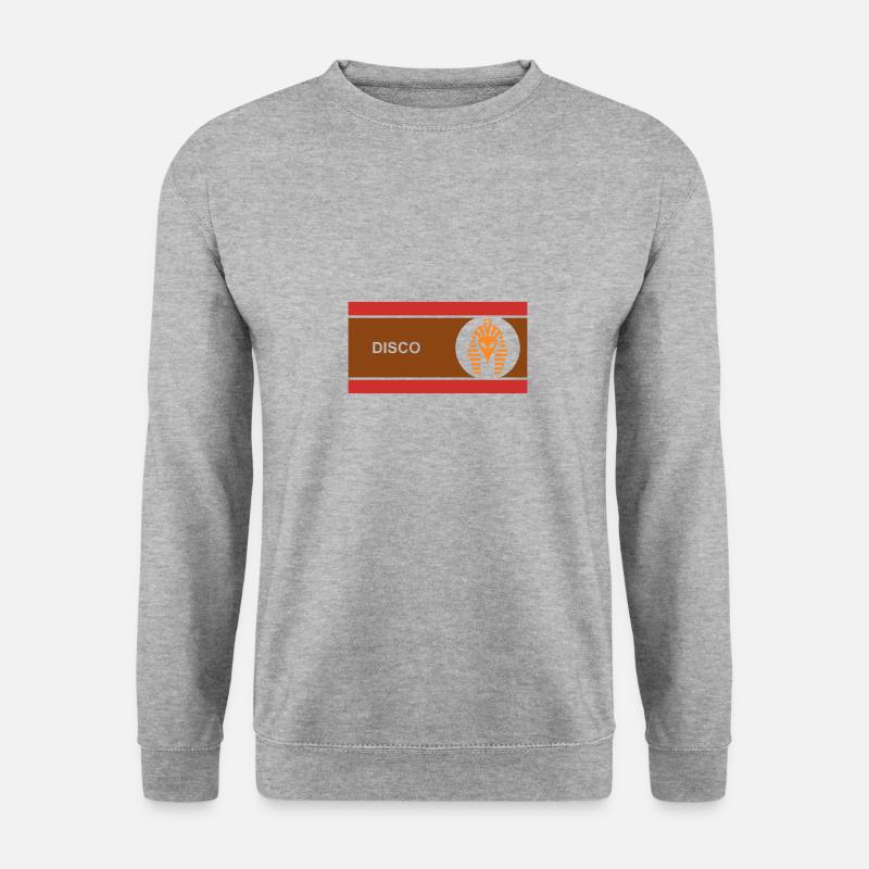 Disco Alien sucht Party - Unisex Pullover - Weißgrau meliert