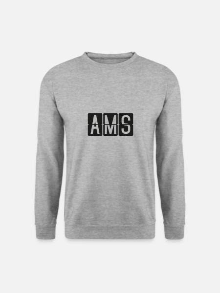 Amsterdam - Unisex Sweatshirt - salt & pepper