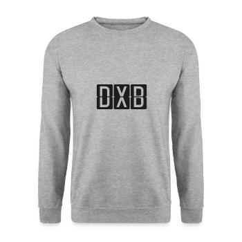 Dubai - Unisex Pullover - Weißgrau meliert - Vorne - Alina (178cm) & Michal (187cm)