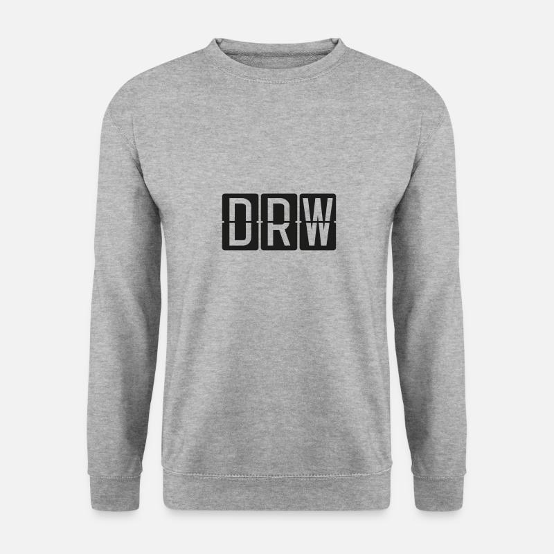 Darwin - Unisex Pullover - Weißgrau meliert