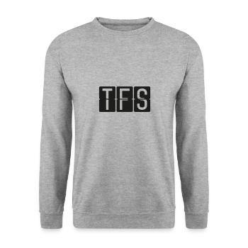 Ténérife - Sweat-shirt Unisexe - gris chiné - Devant - Alina (178cm) & Michal (187cm)