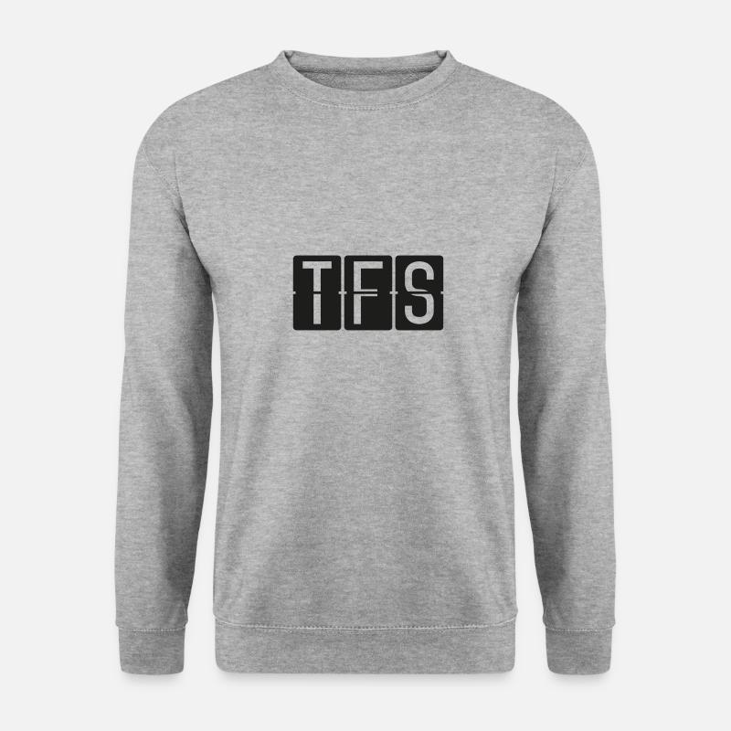 Teneriffa - Unisex Pullover - Weißgrau meliert