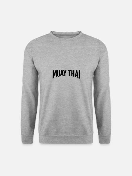 muay thai - Unisex Sweatshirt - salt & pepper