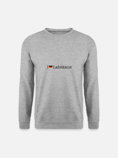 I love Labskaus - Unisex Sweatshirt - salt & pepper