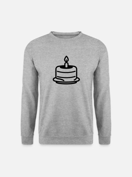 Birthday cake - Unisex Sweatshirt - salt & pepper