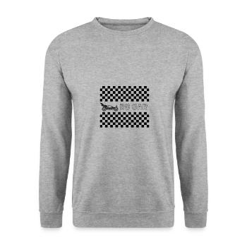 Idée cadeau RC CARS RACING pour les pilotes RC - Sweat-shirt Unisexe - gris chiné - Devant - Alina (178cm) & Michal (187cm)