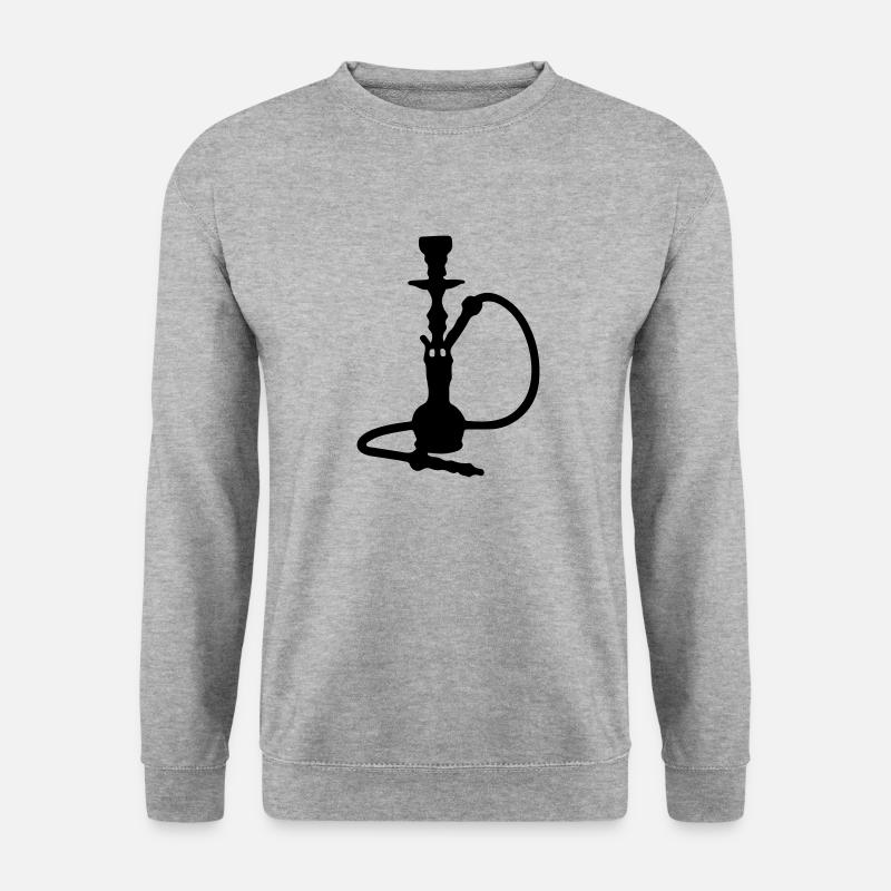 Shisha - Unisex Pullover - Weißgrau meliert