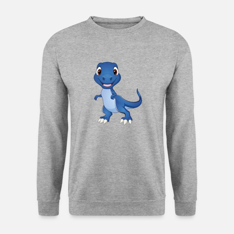 Dinosaur T-Rex - Unisex Sweatshirt - salt & pepper