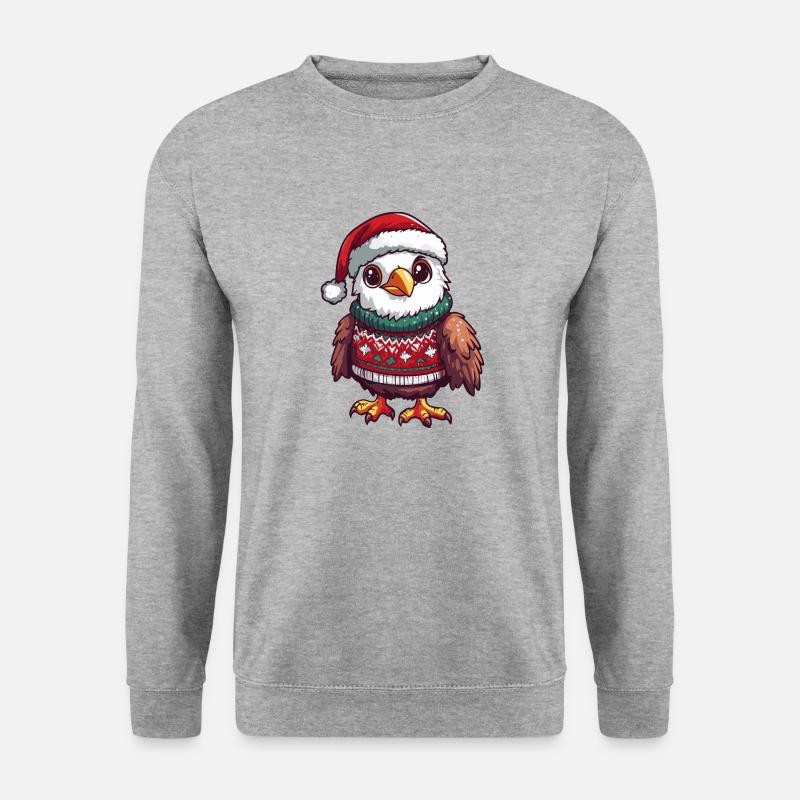 Eagle Christmas - Unisex Sweatshirt - salt & pepper