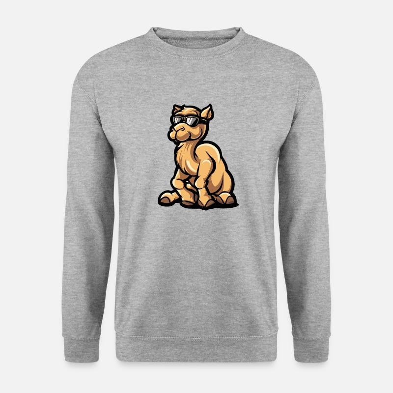 Camel Comic Cool - Unisex Sweatshirt - salt & pepper