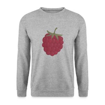 red pink raspberry - Unisex Sweatshirt - salt & pepper - Front - Alina (178cm) & Michal (187cm)