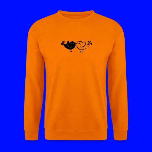 Küssende Vögel - Unisex Pullover