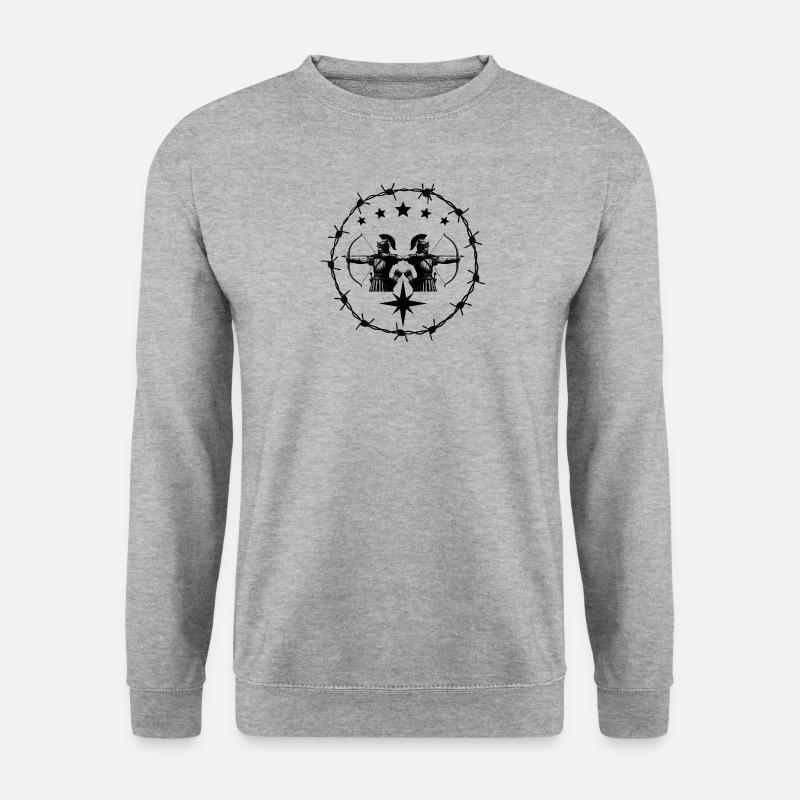 Style d’archer - Sweat-shirt Unisexe - gris chiné