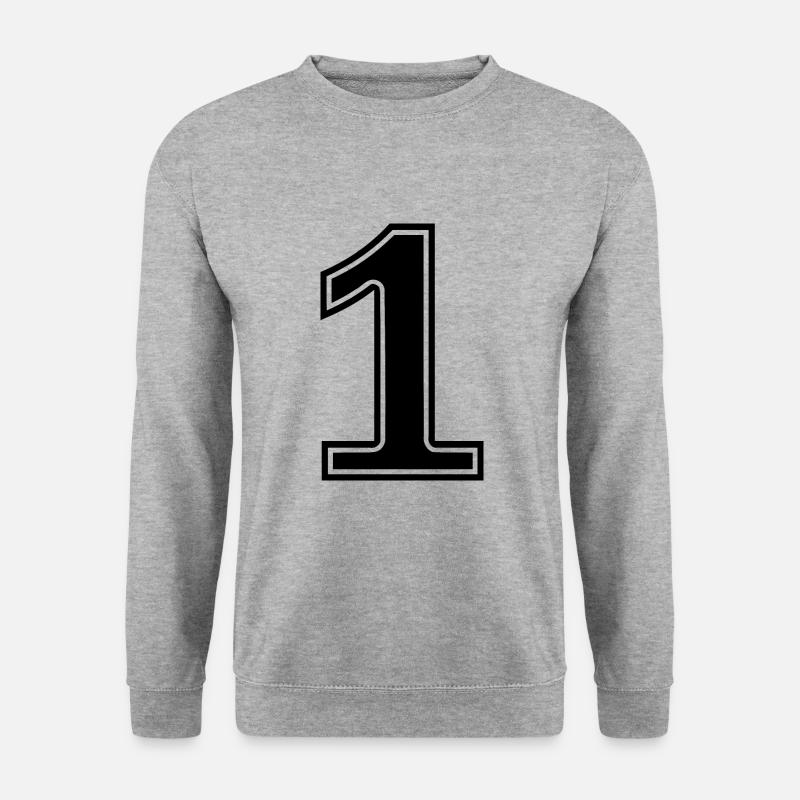 1 - Unisex Sweatshirt - salt & pepper