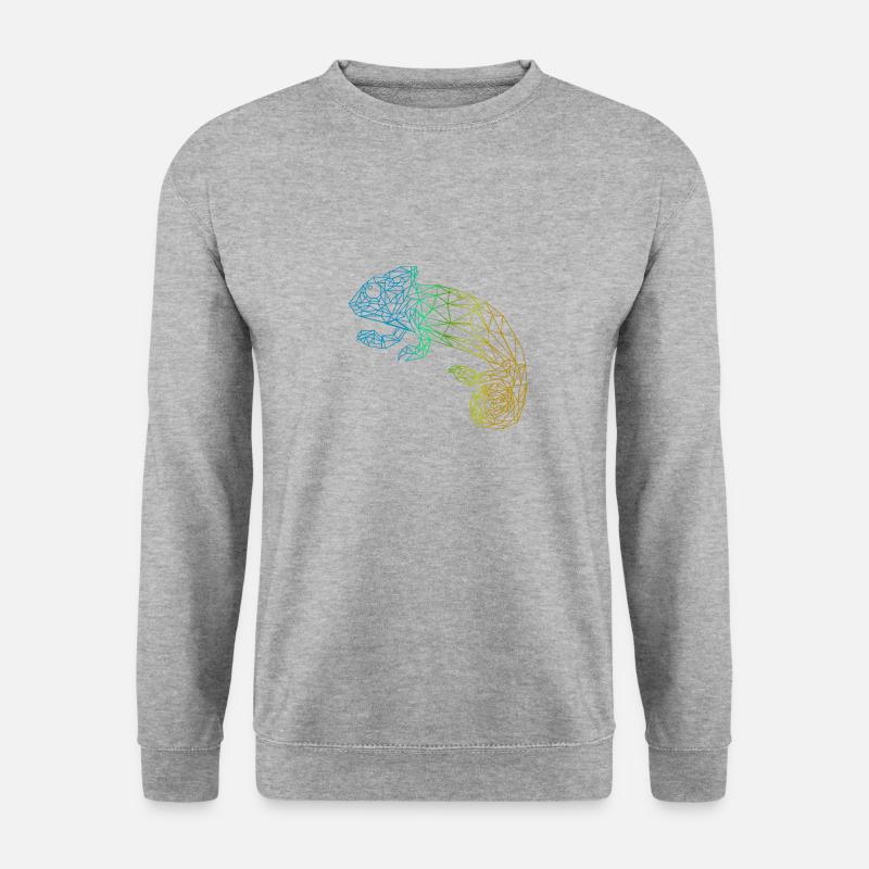 Chameleon Poly minimalist - Unisex Sweatshirt - salt & pepper
