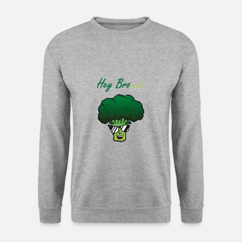 Bro broccoli - Unisex Sweatshirt - salt & pepper