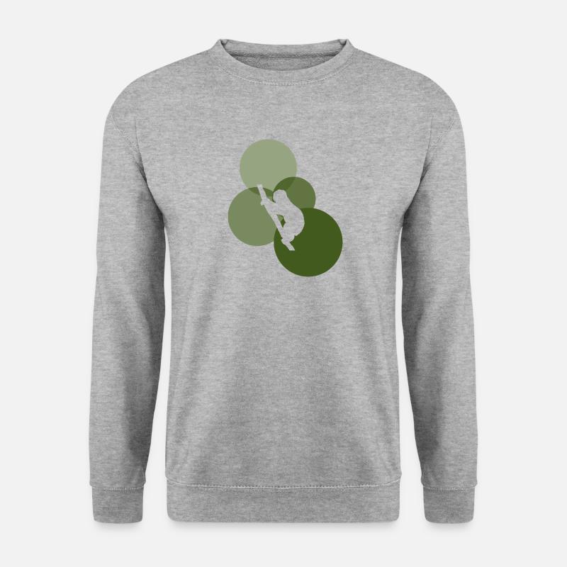 Sloth Sleeping - Unisex Sweatshirt - salt & pepper