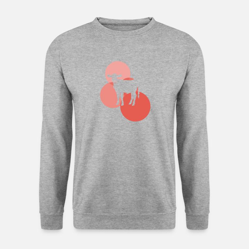 Veganerin - Unisex Pullover - Weißgrau meliert