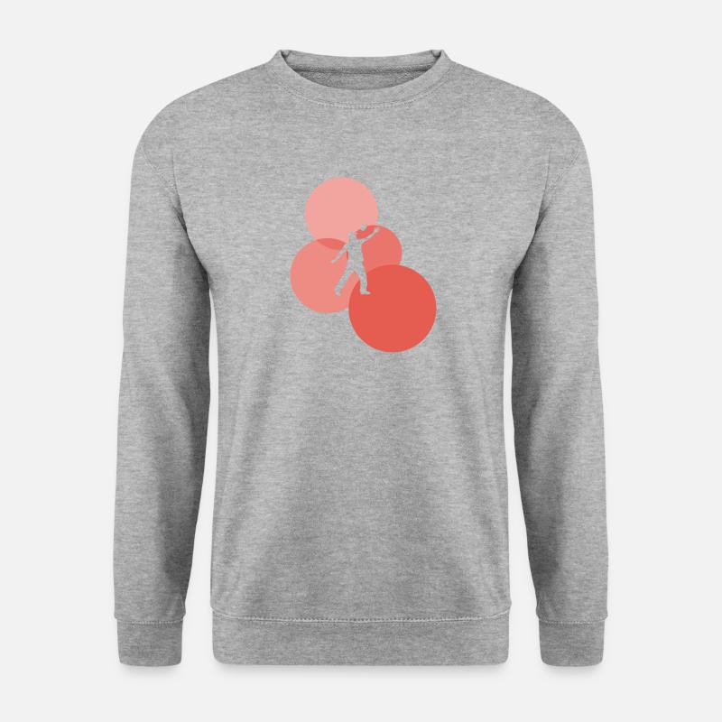 Regeln Säckchen - Unisex Pullover - Weißgrau meliert