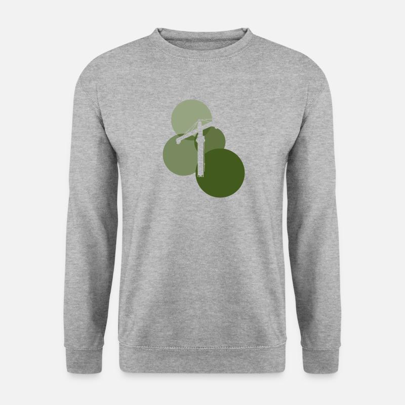 Construction site construction workers - Unisex Sweatshirt - salt & pepper