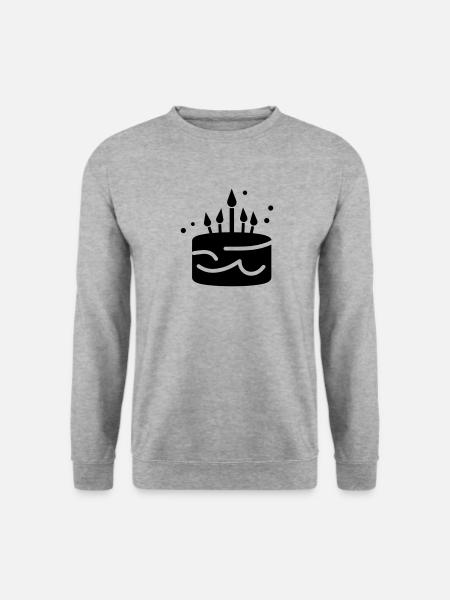 Birthday cake - Unisex Sweatshirt - salt & pepper