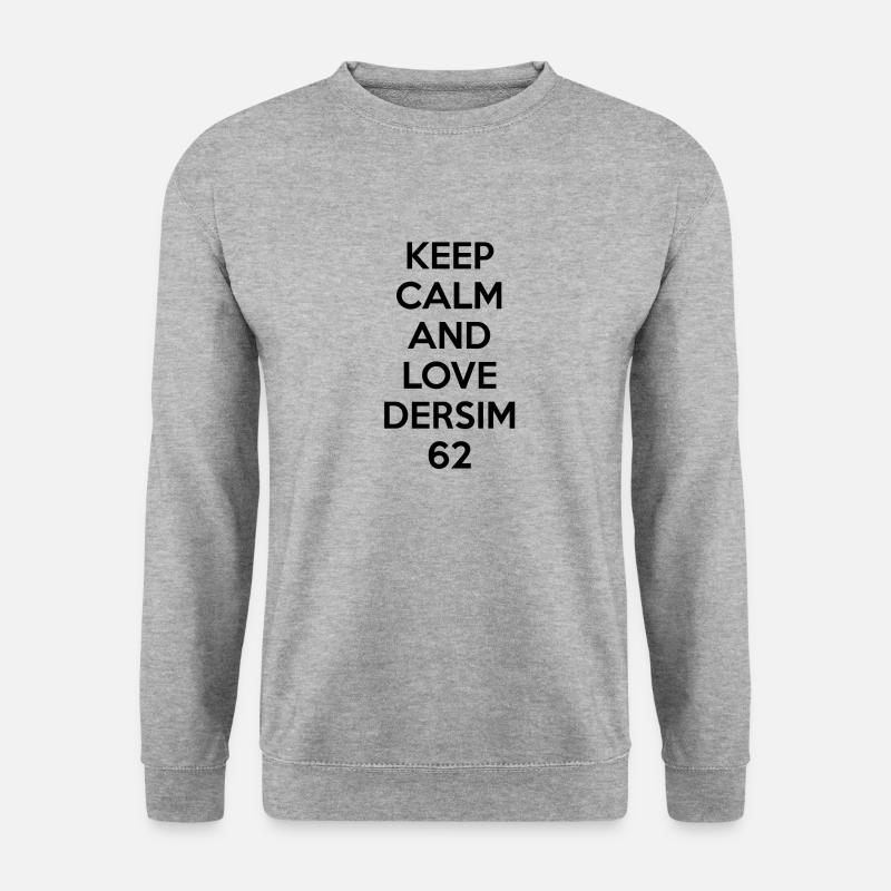 Dersim 62 - Unisex Pullover - Weißgrau meliert