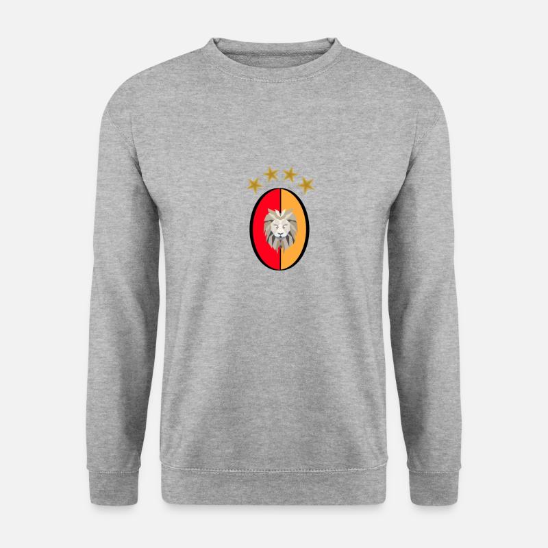GS - Gala - Aslan - Löwe - Unisex Pullover - Weißgrau meliert