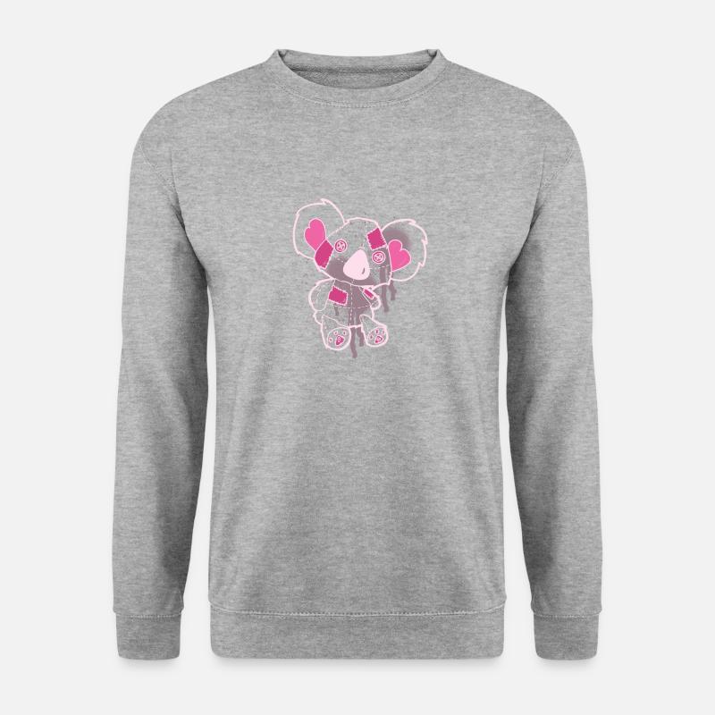 Koala Teddy Dark - Unisex Sweatshirt - salt & pepper