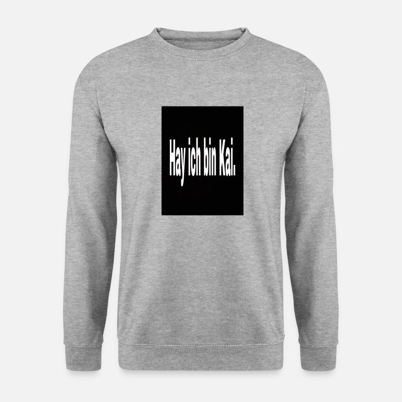 Hay Kai - Unisex Pullover - Weißgrau meliert