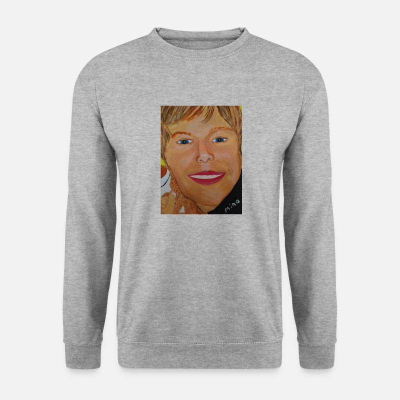 Timmy & Samsie - Unisex Pullover - Weißgrau meliert