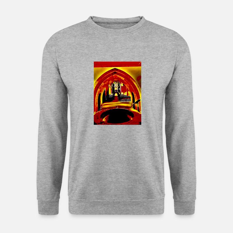 Devils Kitchen - Unisex Pullover - Weißgrau meliert