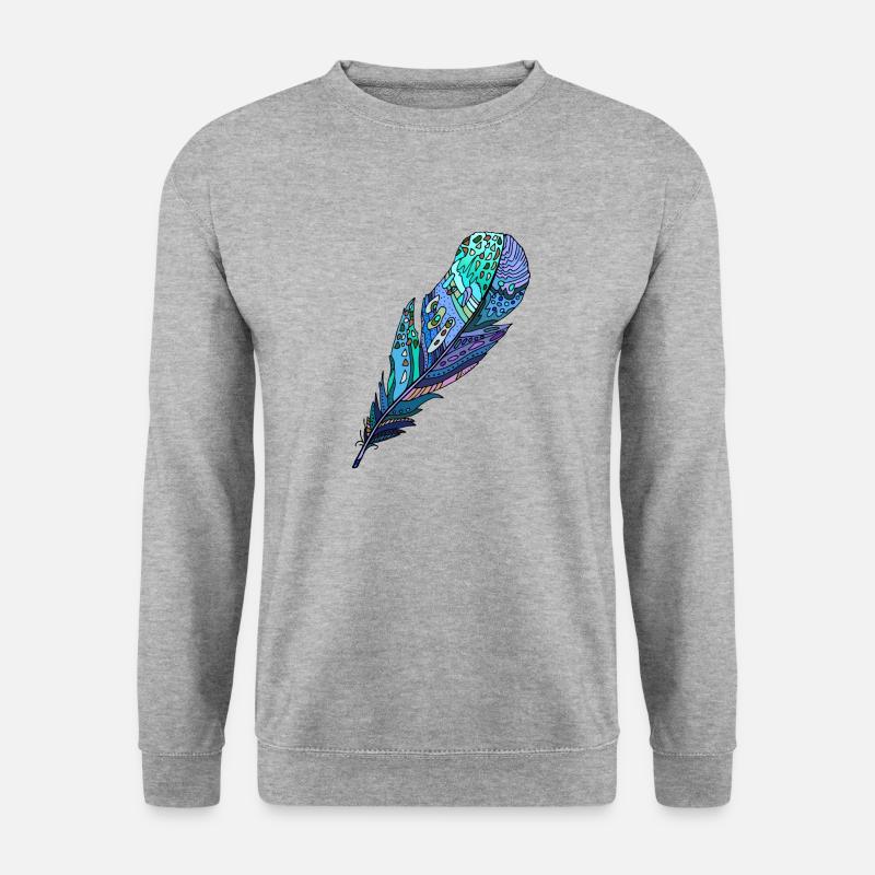Feather - Unisex Sweatshirt - salt & pepper