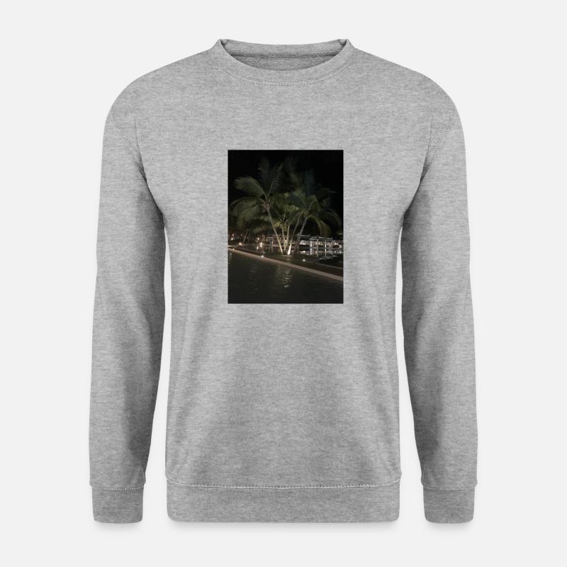 IMG 0085 - Unisex Pullover - Weißgrau meliert