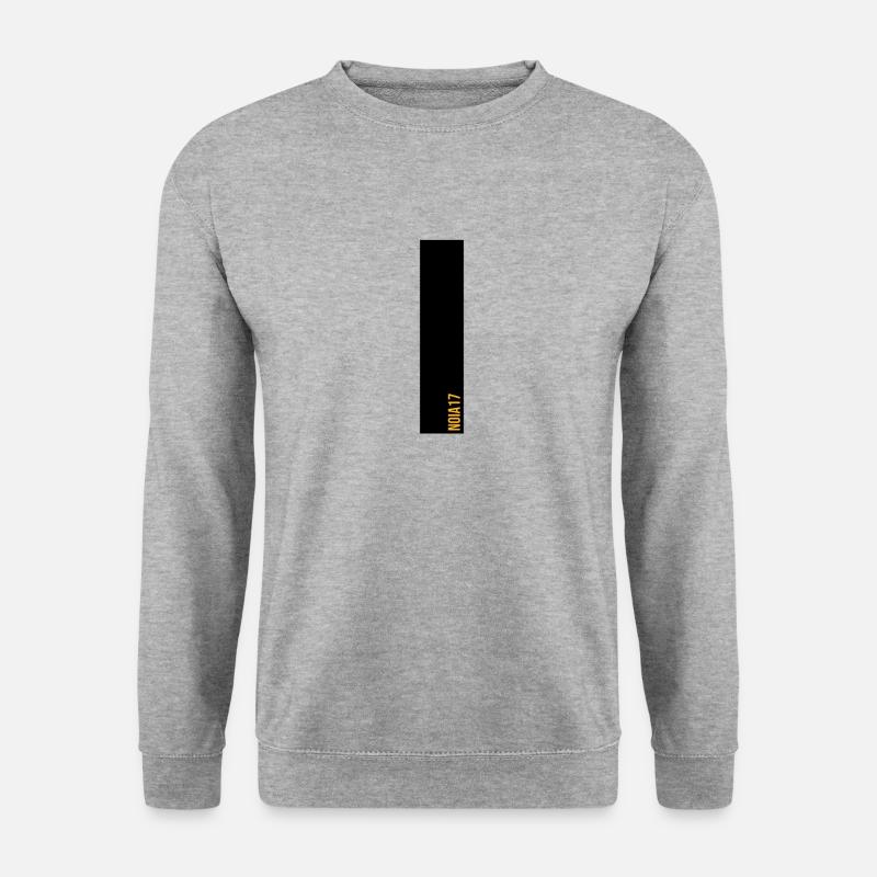 NOIA17 - Unisex Pullover - Weißgrau meliert