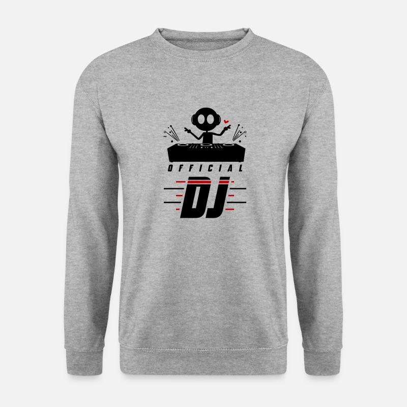 Dj Turntables Festival - Unisex Sweatshirt - salt & pepper