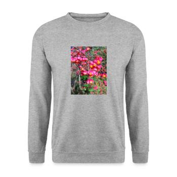 Spindle tree - Unisex Sweatshirt - salt & pepper - Front - Alina (178cm) & Michal (187cm)